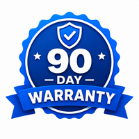+ 90 day warranty